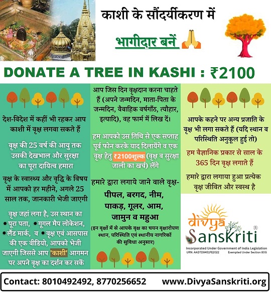 Donate A Tree in Kashi